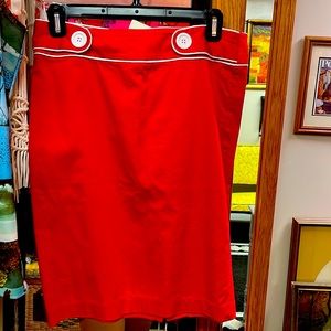 Charlotte Russe 80’s Red Skirt